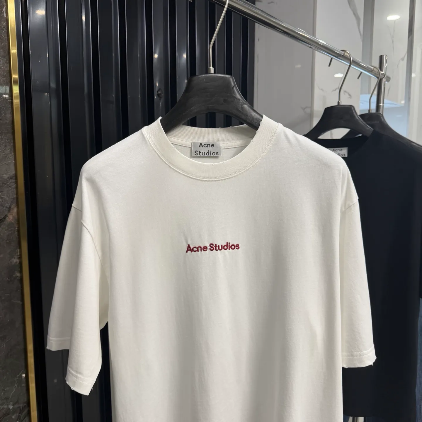 Acne Studio New Arrival. . g .Oversize . Same Style. Color：Black White Red Blue SIZE：S M L XL 7161